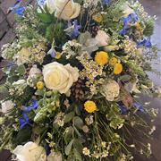 woodland casket spray